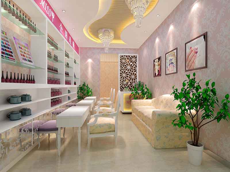 德陽美甲店裝修前，應該如何選址和設計裝修色調